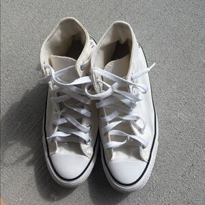 Converse women White Canvas Shoes
